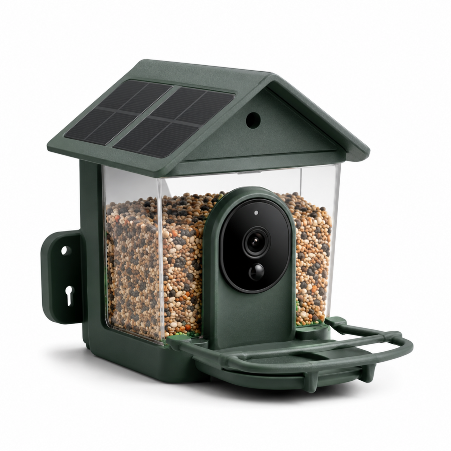 Voxorl Solar Smart Bird Feeder Camera